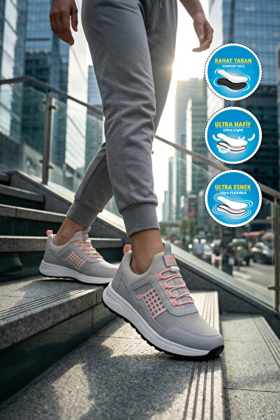 WALKWAY Motano G Ice Powder Mesh Ελαφρύ, εύκαμπτο γυναικείο αθλητικό παπούτσι