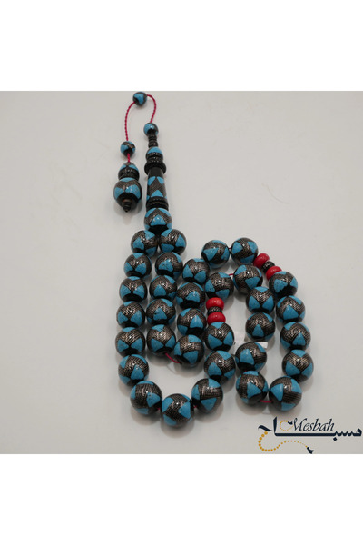 RosaryAccessory Turquoise Rosary 33 beads 15mm
