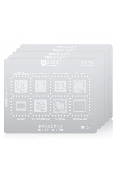 Stef's Cat Amaoe BGA Επανασφαιρίδιαση για MTK MU1-5 CPU,