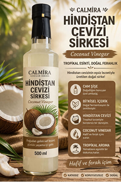 CALMİRA Hindistan Cevizi sirkesi 500ml