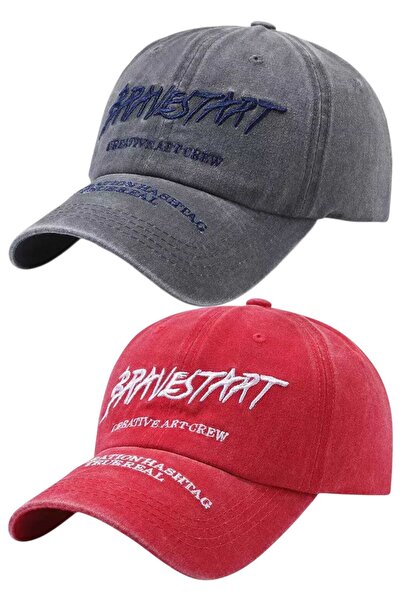 Mood Agenda Unisex Vintage Bravestart Embroidered Adjustable Baseball Cap Hat...