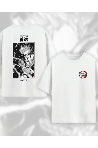 Vordevia Tricou oversize din bumbac imprimat Demon Slayer