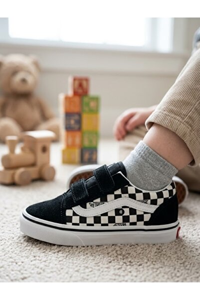 Vans Old Skool VBebek Casual Παπούτσια VN000CRWBLA1 Μαύρα