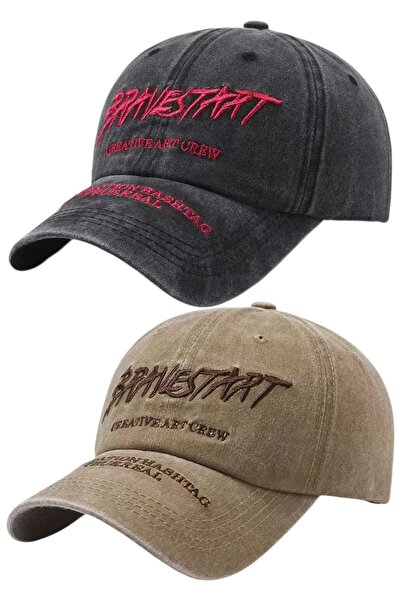 Uniquetrenders Unisex Vintage Bravestart Embroidered Adjustable Baseball Cap ...