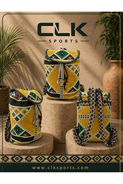CLK SPORTS Anatolian Carpet Hand Made Design Backpack - Saddlebag
