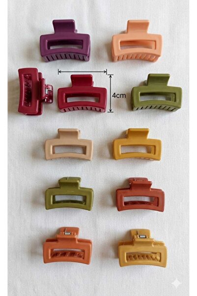 ModaRESSO 6 Adet Orta Boy Mandal Toka 4 cm