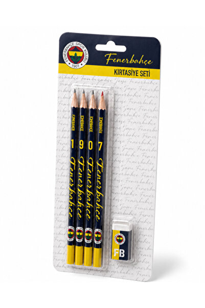 Fenerbahçe KIRTASİYE SETİ KURŞUN KALEM - SİLGİ