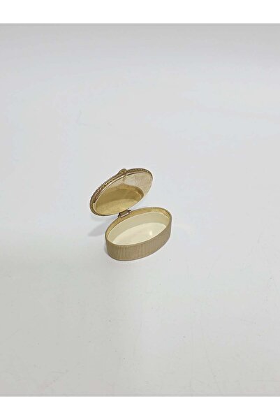 Hasyılmaz Antika Fransız Minyatür Kutu 5,1x3,2cm 098
