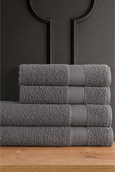 Güvenal Σετ πετσετών μπάνιου BLANC 4 τεμαχίων |   Πετσέτα |   Πετσέτα Μπάνιου...