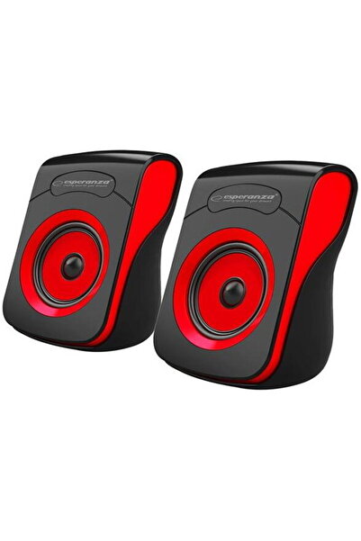 ESPERANZA Boxe Flamenco EP140KR, 2.0, 6W, Negru/Rosu