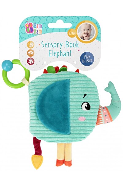 Bambam Jucarie senzoriala, BamBam, Carte, Elefant