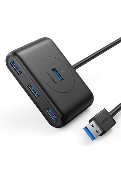 Ugreen HUB extern Ugreen, "CR113" porturi USB: USB 3.0 x 4, conectare prin US...
