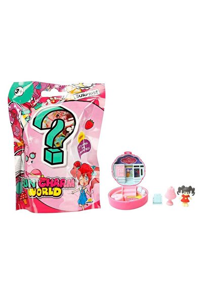Sunman Figurina surpriza cu mini casuta, Fun Charm World