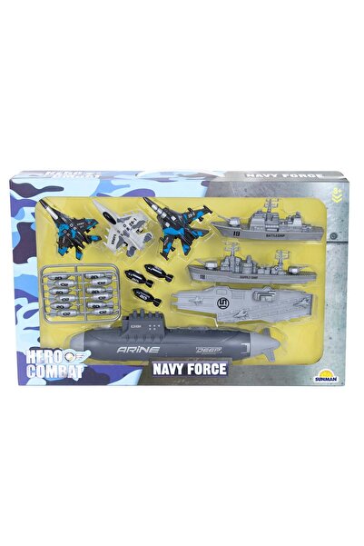 Hero Combat Set de joaca cu submarin, Hero Combat, Navi Force