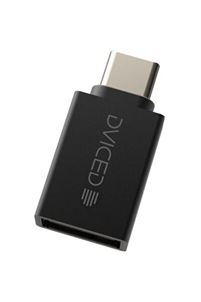 Dviced Adaptor DV300004, USB Type-C la USB-A, 10 Gbps, Negru