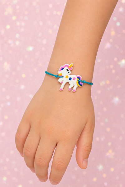 MakeWell Unicorn Kuromi Lotus Best Friends Çocuk Bileklik Ayarlanabilir İpli ...
