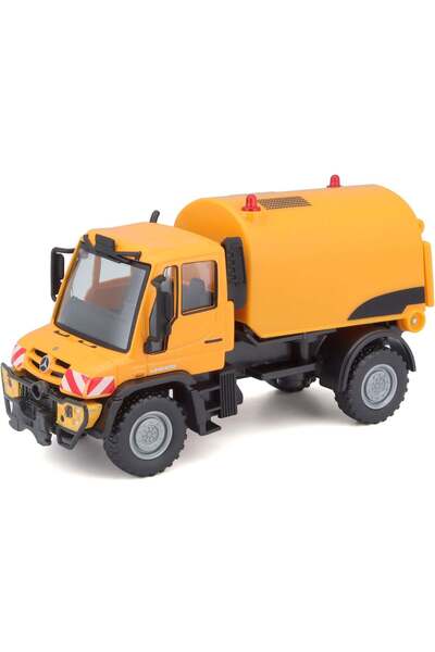 Maisto Masinuta Maisto, Mercedes Benz Unimog City Services, Portocaliu