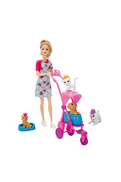 Belissa Bellisa's mother doll, with pets and accessories