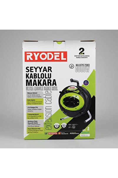 RYODEL SEYYAR KABLOLU MAKARA