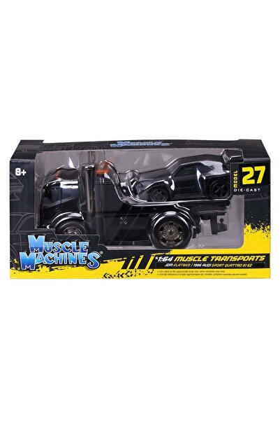 Maisto Transportator si masinuta, Maisto, Muscle Transports, JDM Flatbed si A...