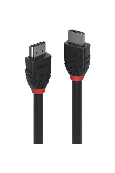 LİNDY Cablu video negru, HDMI tată - HDMI tată, v2.0, 5m, Negru