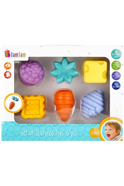 Bambam Set de joaca senzorial BamBam, 6 buc