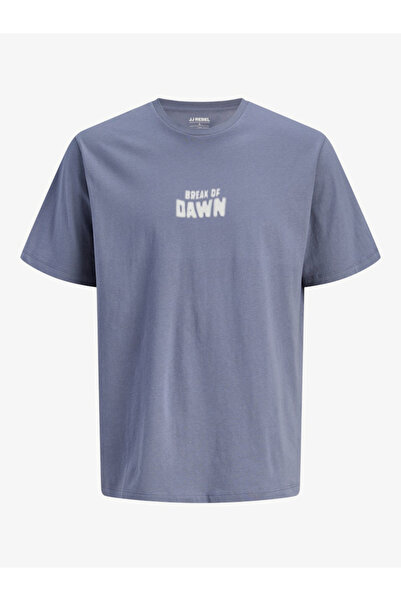 REBEL By Styli Men Grey Graphic Print Crew Neck T-Shirt