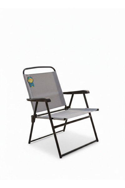 OEM Μεταλλική Καρέκλα Εξωτερικού Χώρου με Ψηλή Πλάτη και Αναπνέον Ύφασμα Text...