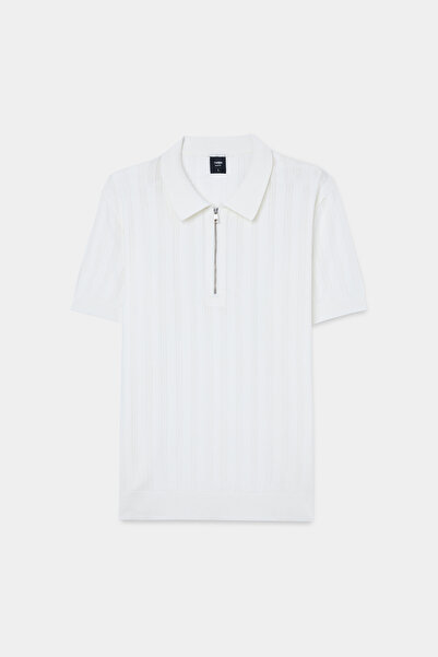 Tween Slim Fit Ekru Triko