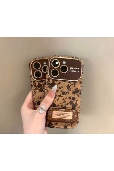 FİŞNEİLETİŞİM İPHONE 16 PRO UYUMLU DERİ GÖRÜNÜMLÜ STAND ÖZELLİKLİ KILIF