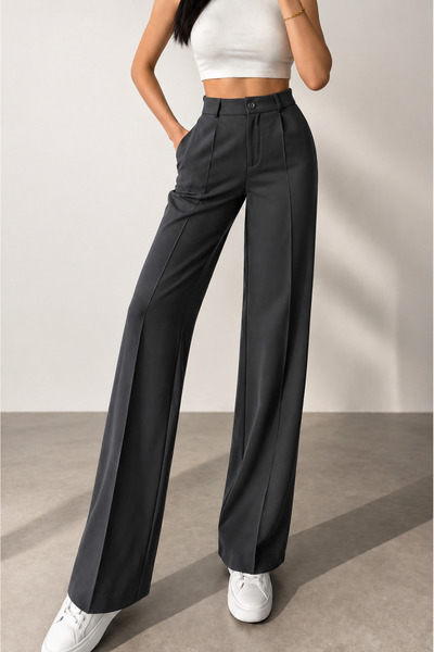 FİFTY ONE Παντελόνι Palazzo Oversize Original Cut