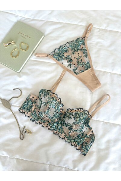 Feruzdesign Σετ σουτιέν με ενίσχυση Milla Floral