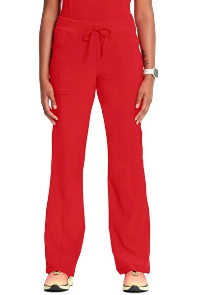 Cherokee UNIFORMS Infinity Γυναικεία Παντελόνια Σκραμπ Κόκκινα XXS