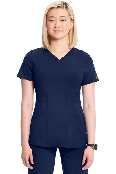 Cherokee UNIFORMS Αντιμικροβιακό Τοπ Σκραμπ Μπλε Ίνφινιτι Μπλε XXS