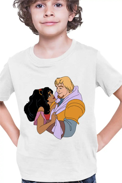 OEM Παιδικό μπλουζάκι για αγόρια Ο Καμπούρος της Παναγίας Εσμεράλντα Φοίβος