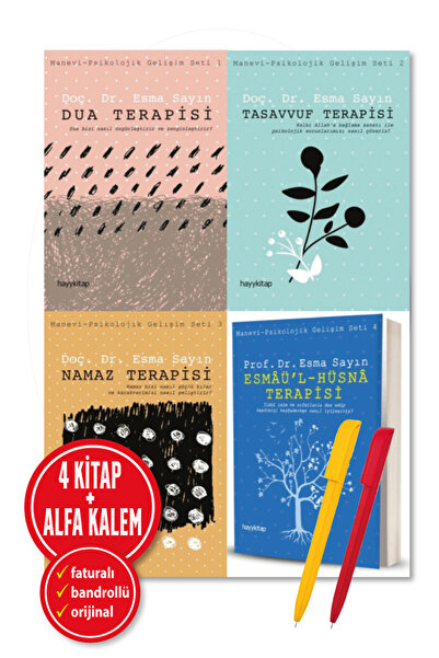 hayykitap Alfa Kalem+Dua Terapisi+Tasavvuf Terapisi+Namaz Terapisi+Esmâü’l-Hü...