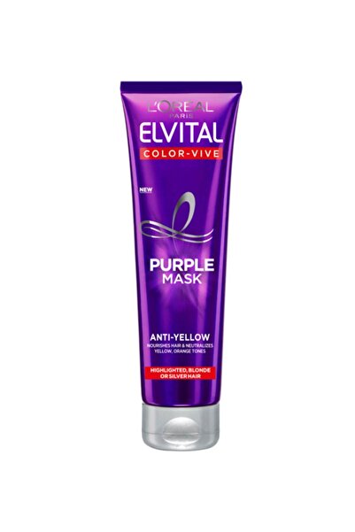 L'Oreal Paris L'Oréal Paris Elvital Silver Mask 150ml Color Vive Purple