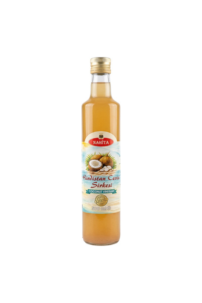 Nahita Hindistan Cevizi Sirkesi 500 ml - Filtresiz, Çiğ Sirke (Coconut Vinegar)