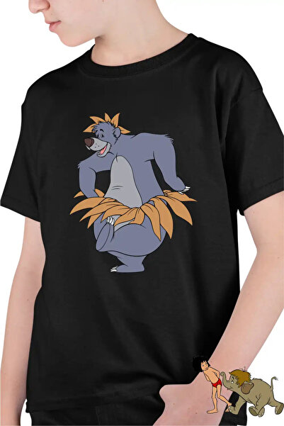OEM Tricou Copii Baieti Cartea Junglei Baloo