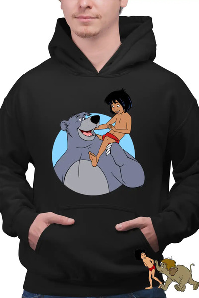 OEM Hanorac Barbati Cartea Junglei Baloo Mowgli
