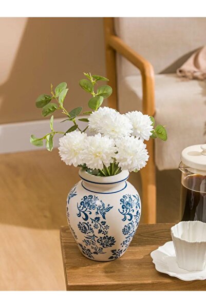 LC Waikiki Κεραμικό βάζο με σχέδια 18 εκ. (S6)