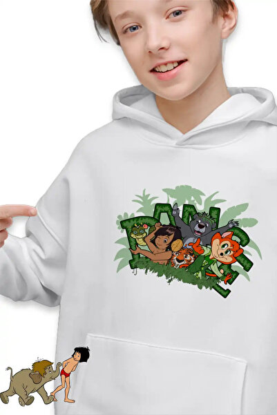 OEM Παιδικό Φούτερ Αγοριών Μάουλι - Το Βιβλίο της Ζούγκλας