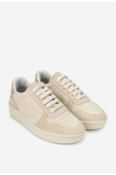 Dasha NUR women's beige Leather shoes
