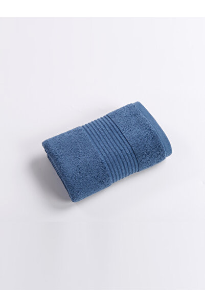 Cannon Dobby Border Bath Towel 580Gsm 70X140Cm 100% Cotton Petrol Blue