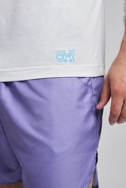 ELECTRYPHY Tricou streetwear unisex Elevate Alb