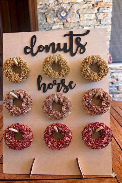 İsmelora Kaolin Collection 3’lü Karışık Doğal At Donut’sü