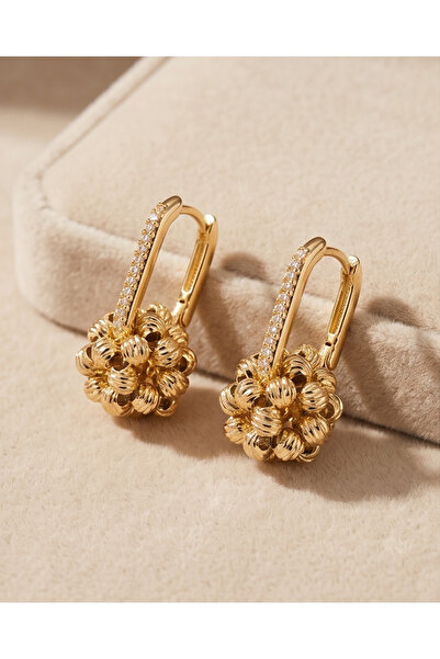 HOSBUTIK Gold renk Dorika küpe