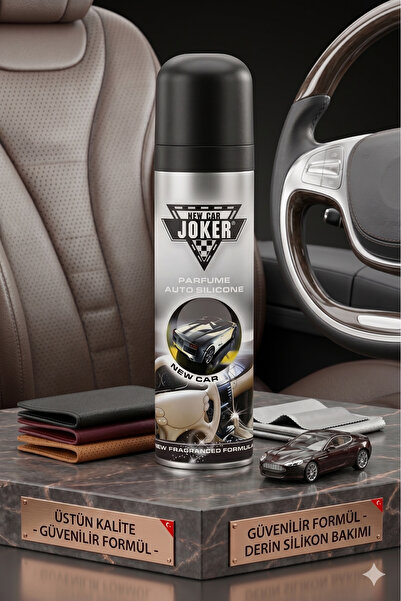 joker Torpido Deri Plastik Için Parlatıcılı Silikon Oto Kokusu Parfüm Sprey Y...