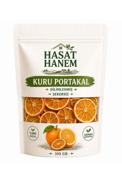 Portakal Hasat Hanem Sugar-Free Slices Natural Dried Fruit