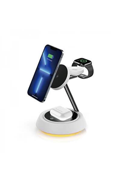 WIWU 3 in 1 Magnetic Wireless Charging Station 15W (W002)